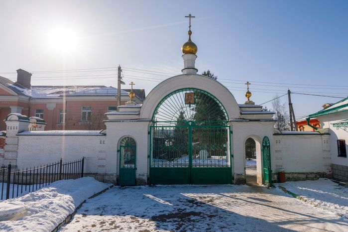 Собор Спаса Нерукотворного Образа в Спасо-Влахернском женском монастыре в поселке Деденево Дмитровского округа