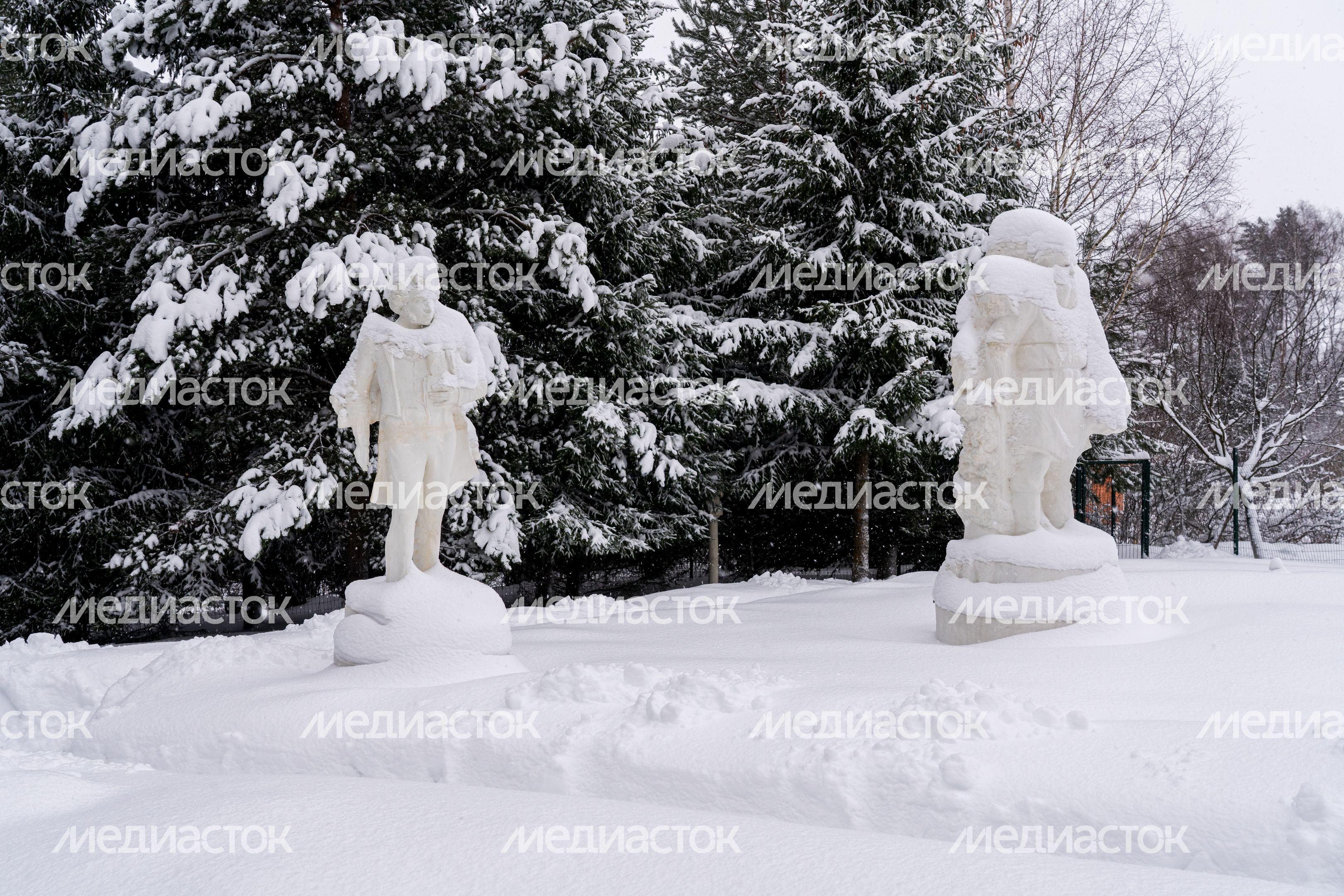 Парк и галерея скульптора Сергея Казанцева в Истре