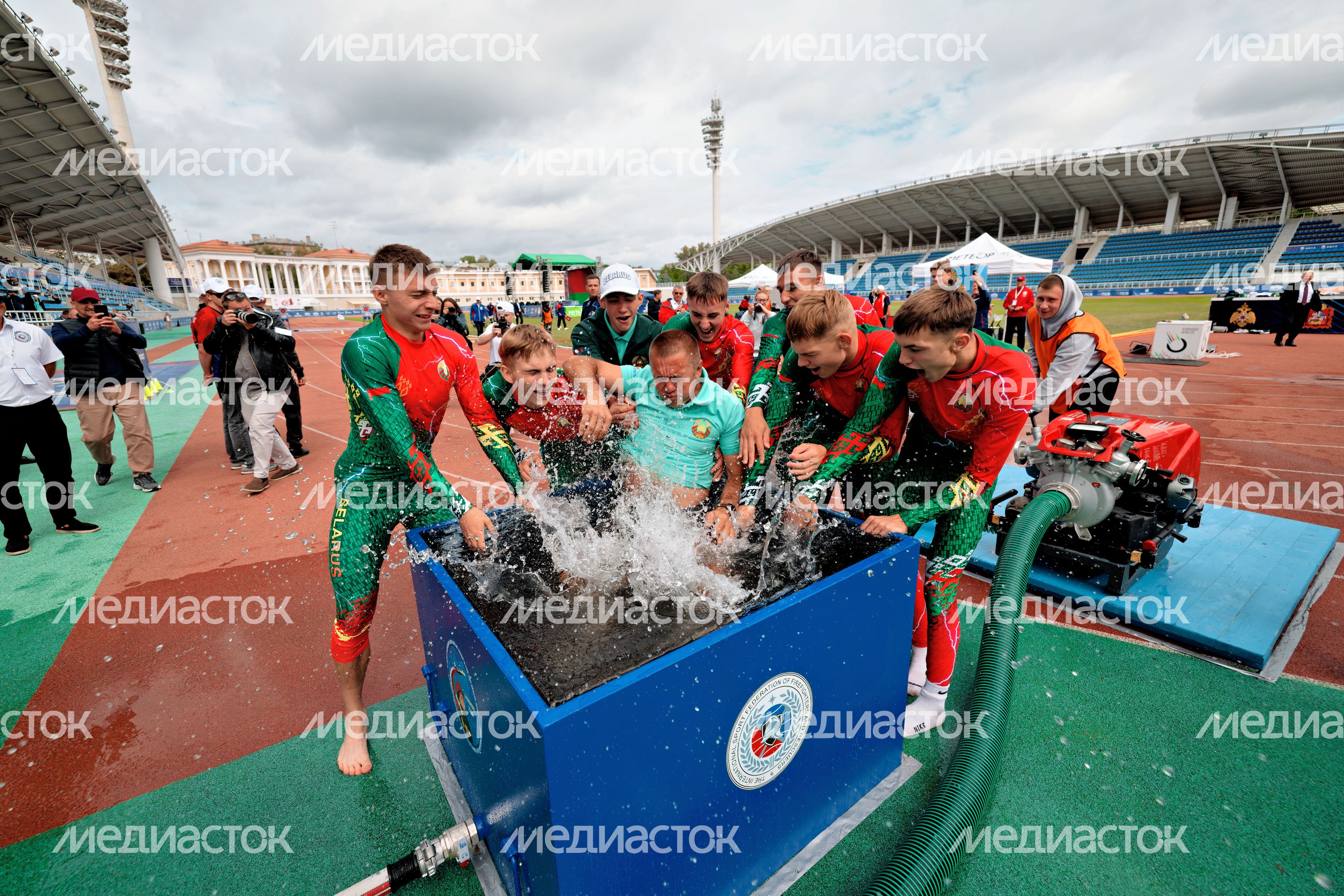 Юношеская сборная Беларуси победила в общем зачете на XI Чемпионате мира по пожарно-спасательному спорту