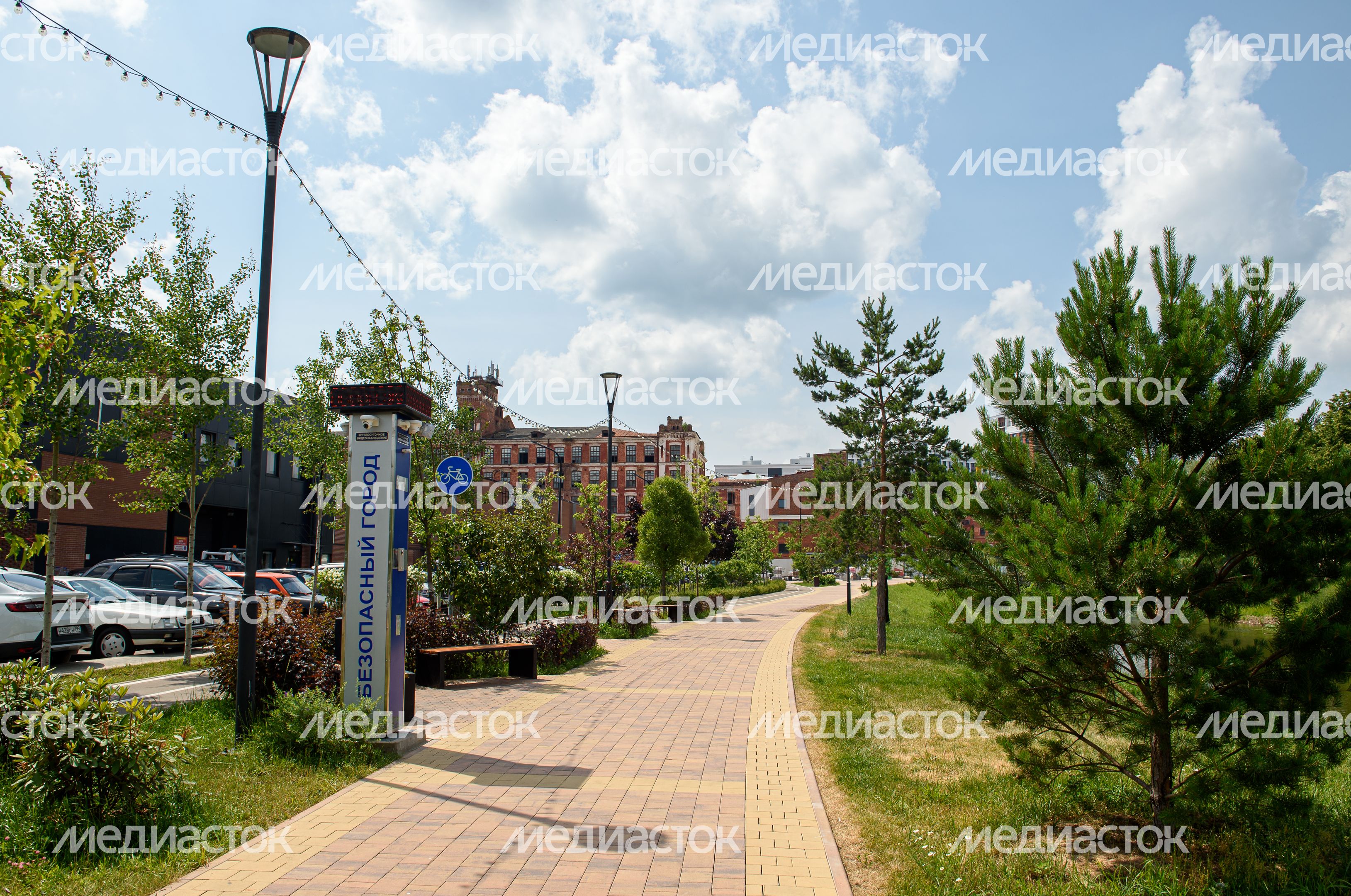 Летние виды города Наро-Фоминск