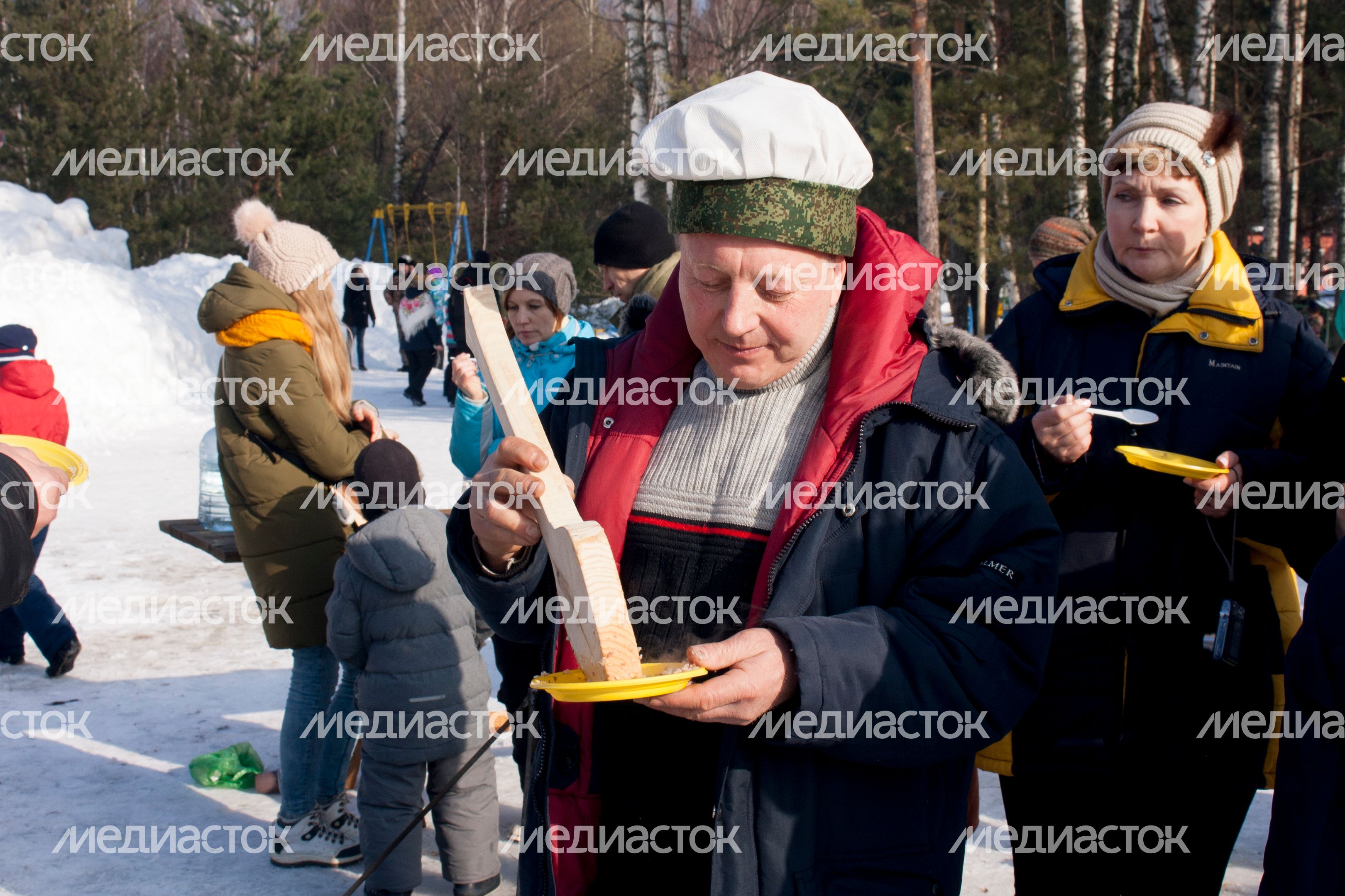 Фестиваль солдатской каши в Черноголовке Фестиваль солдатской каши в Черноголовке