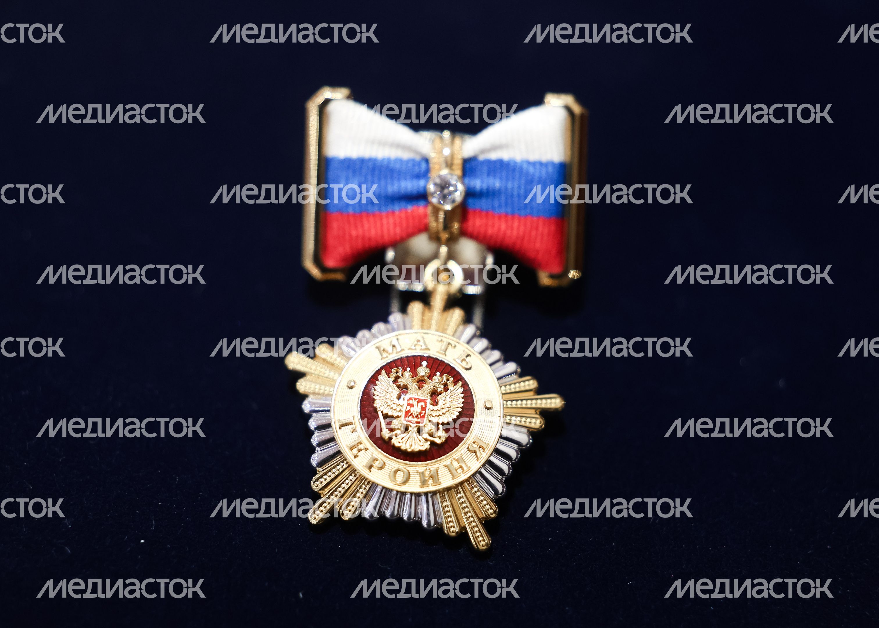 Знак особого отличия "Мать-героиня" Знак особого отличия "Мать-героиня"