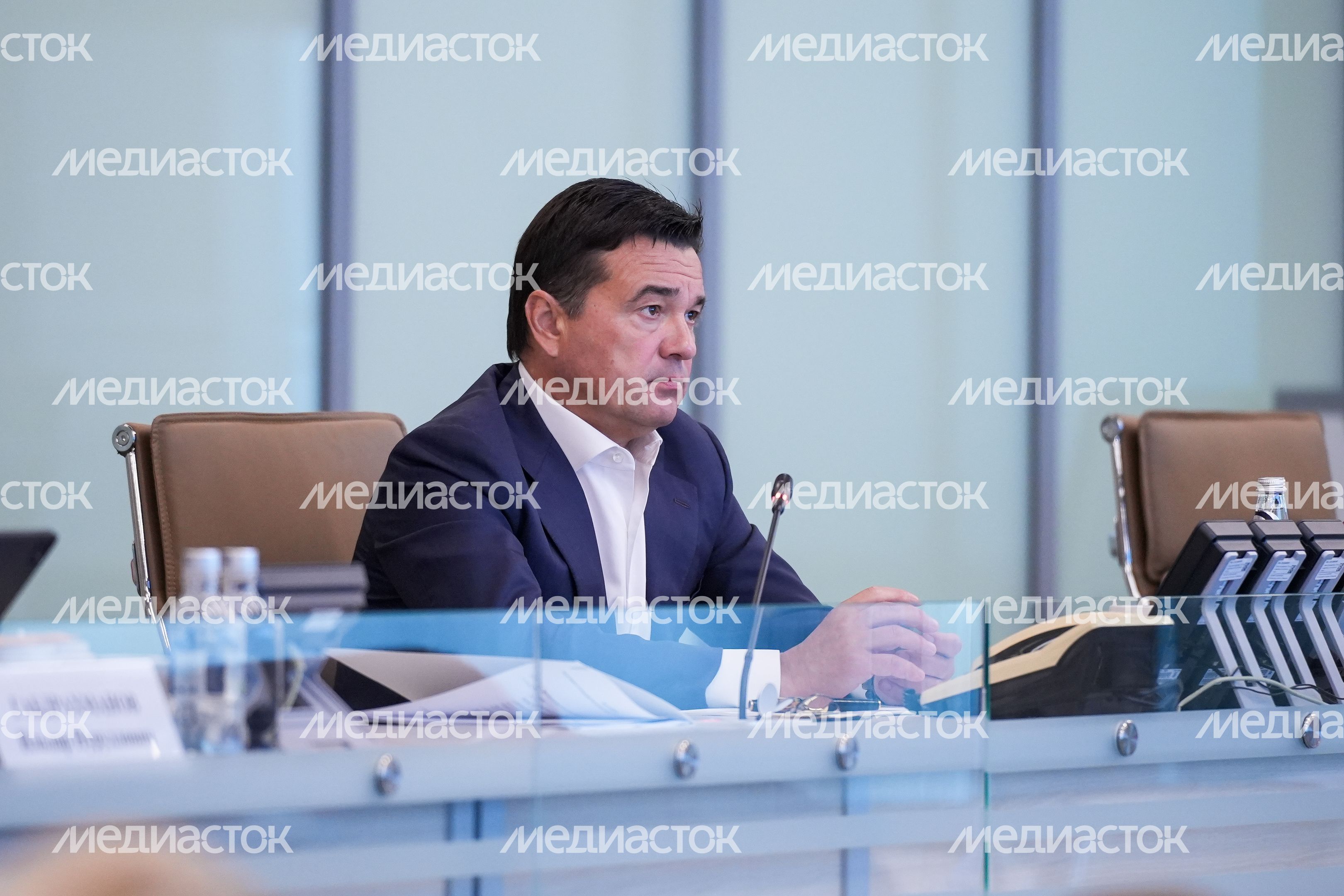 Еженедельное совещание Губернатора Подмосковья с областным правительством и главами муниципалитетов