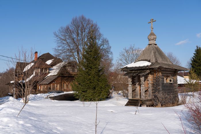 Истра. Хижина Хагрида в деревне Огарково