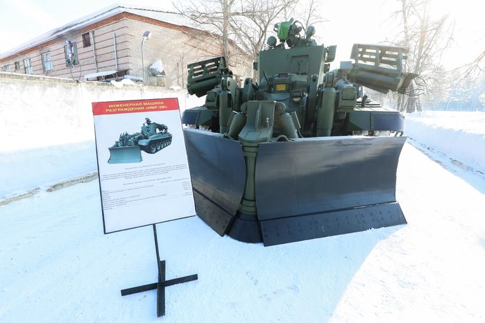 День защитника Отечества отметили военнослужащие 45-й отдельной гвардейской инженерной бригады