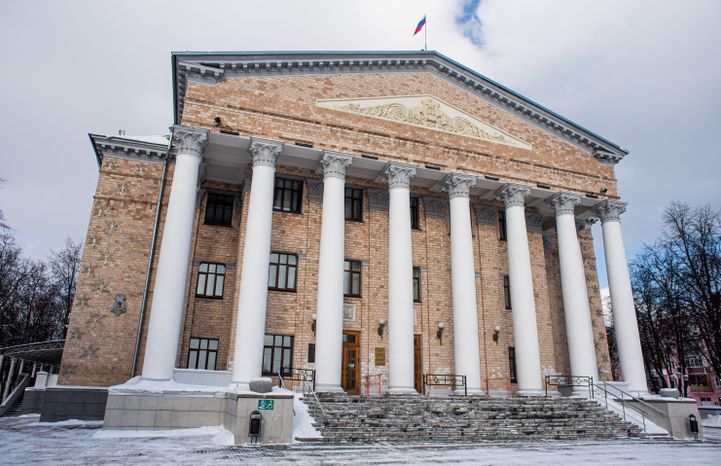 Зимние виды города Жуковский