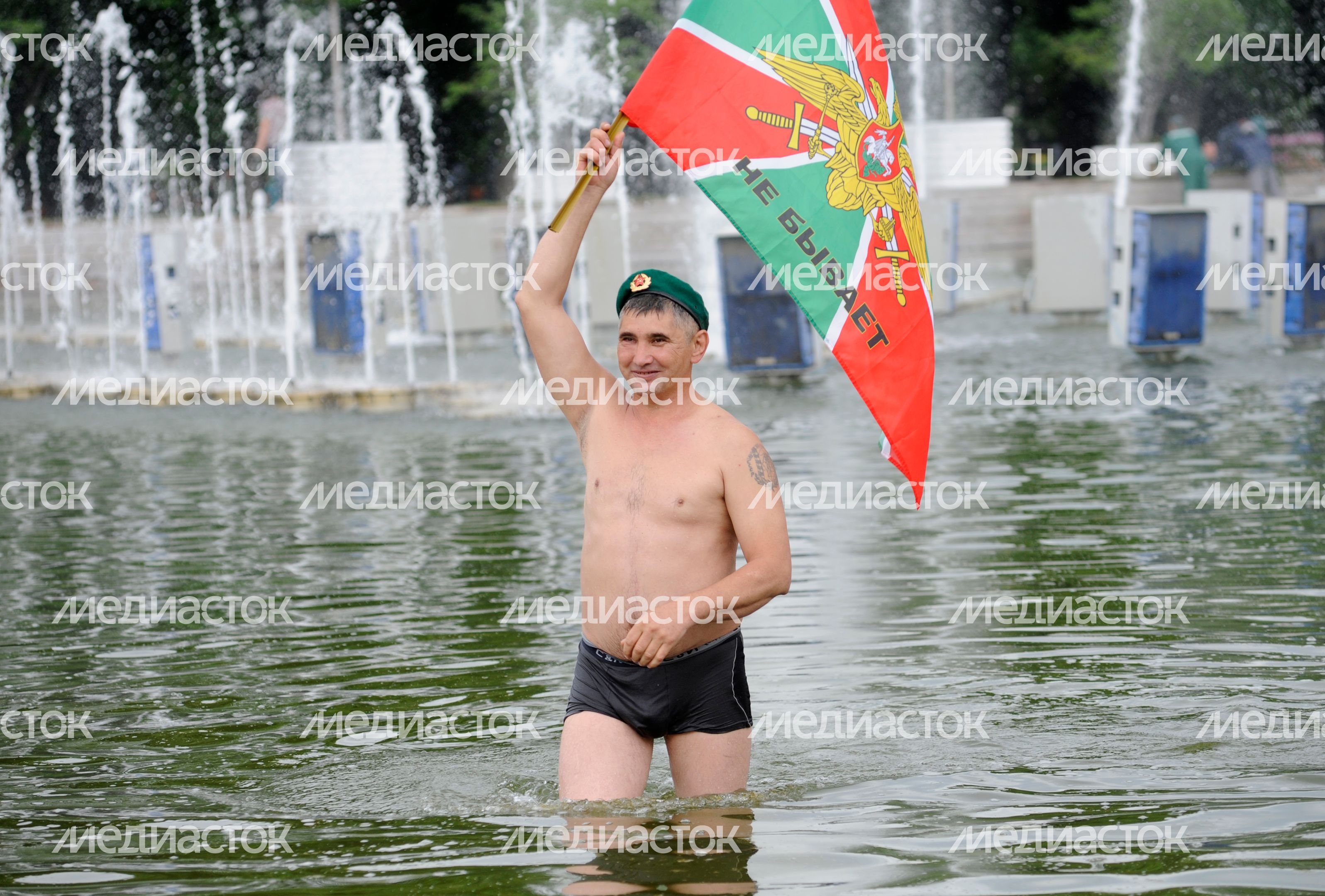 День пограничника в Москве