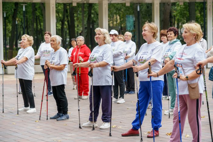 Всероссийская акция 10 000 шагов к жизни в Подольске