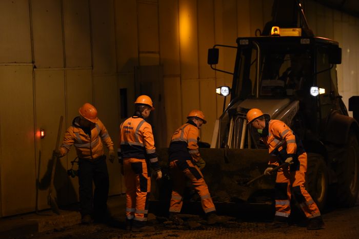 Реконструкция Лефортовского тоннеля в Москве