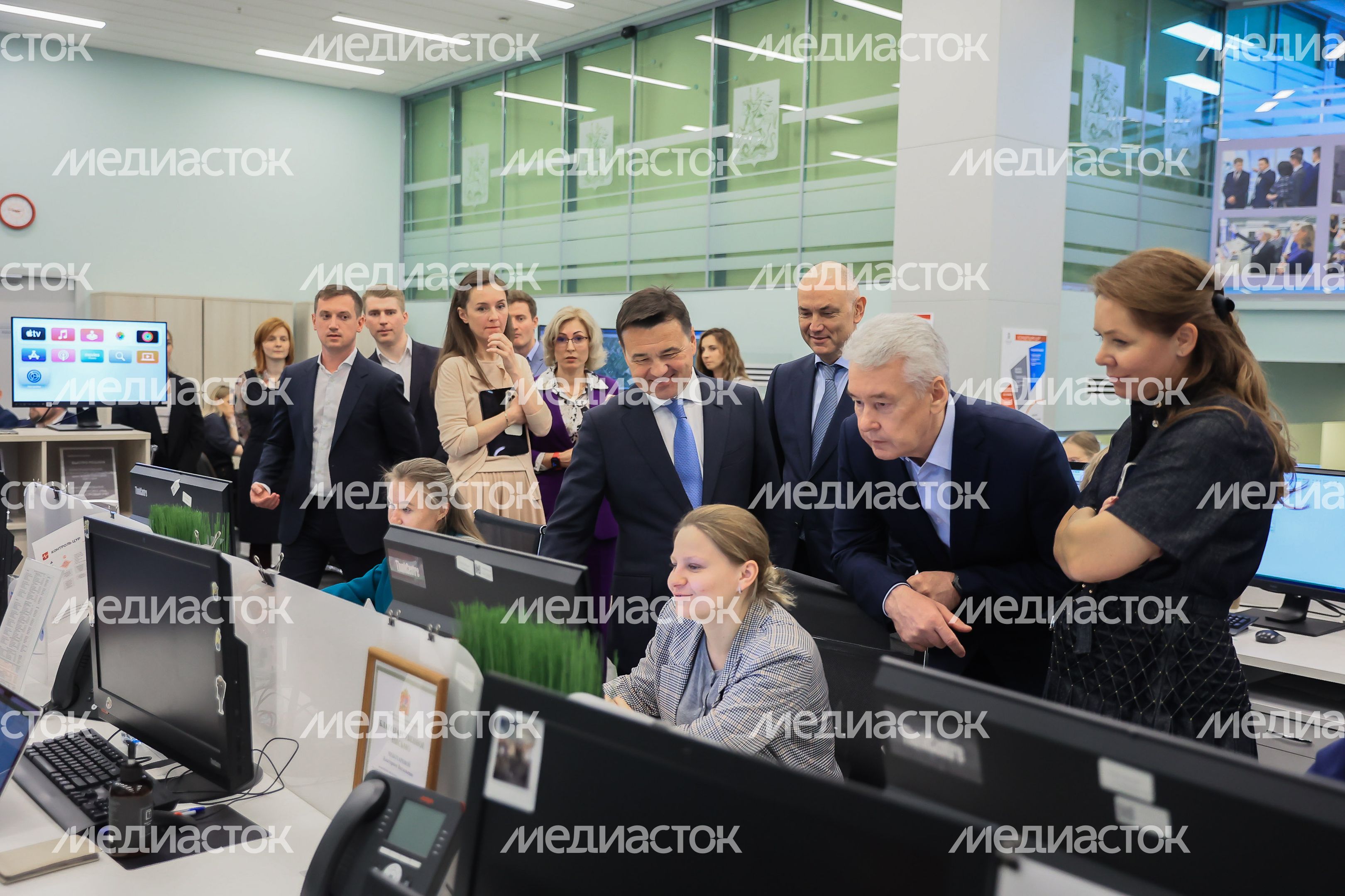 Встреча Губернатора Подмосковья с Мэром Москвы