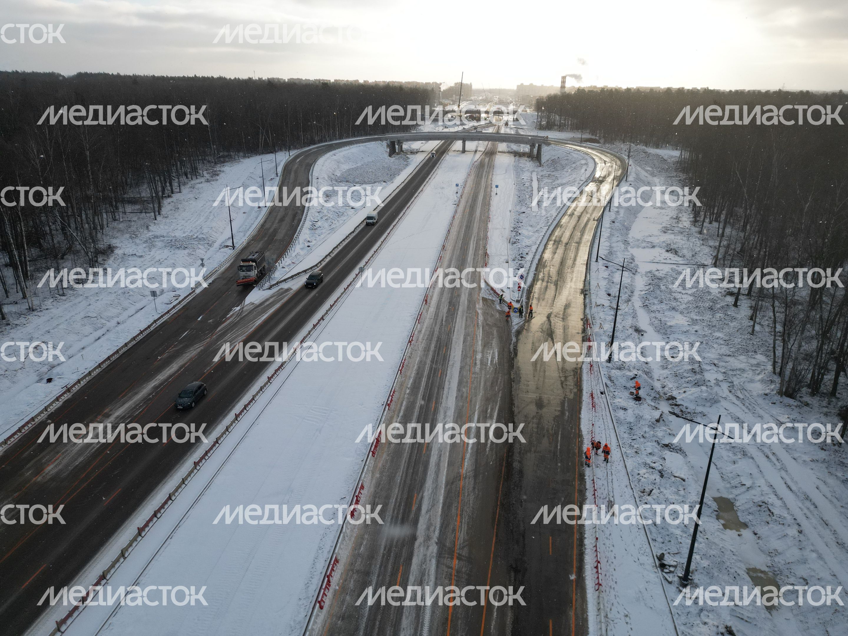 Первый участок Южно-Лыткаринской автомагистрали открыли в Ленинском округе Первый участок Южно-Лыткаринской автомагистрали открыли в Ленинском округе