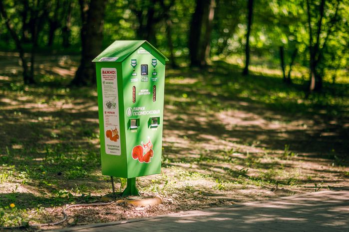 Тимоховский парк в городе Видное Ленинского округа