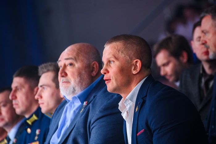 Герои России на Межрегиональном турнире по единоборствам «Герои Отечества» в Люберцах