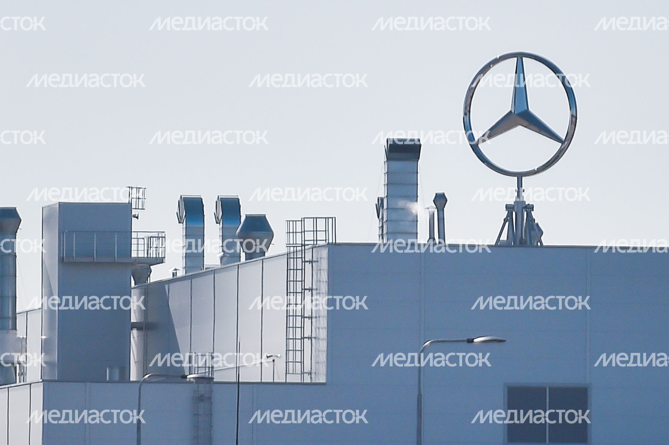 Открытие автомобильного завода Mercedes‑Benz в Подмосковье