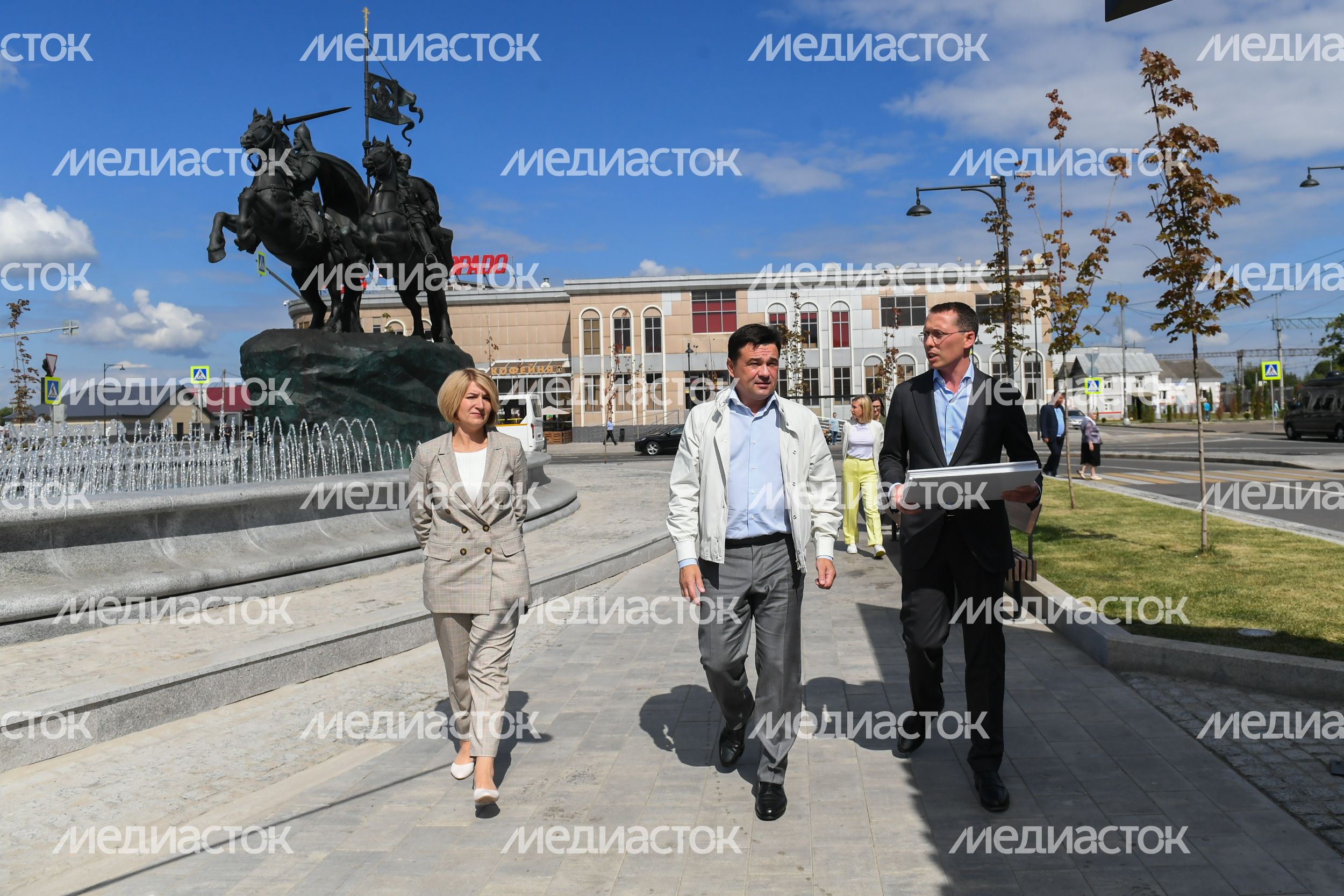 Рабочий визит губернатора Подмосковья в городской округ Серпухов