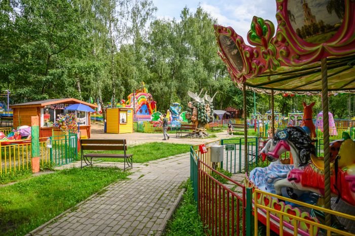 Летний Центральный парк культуры и отдыха в Лыткарино