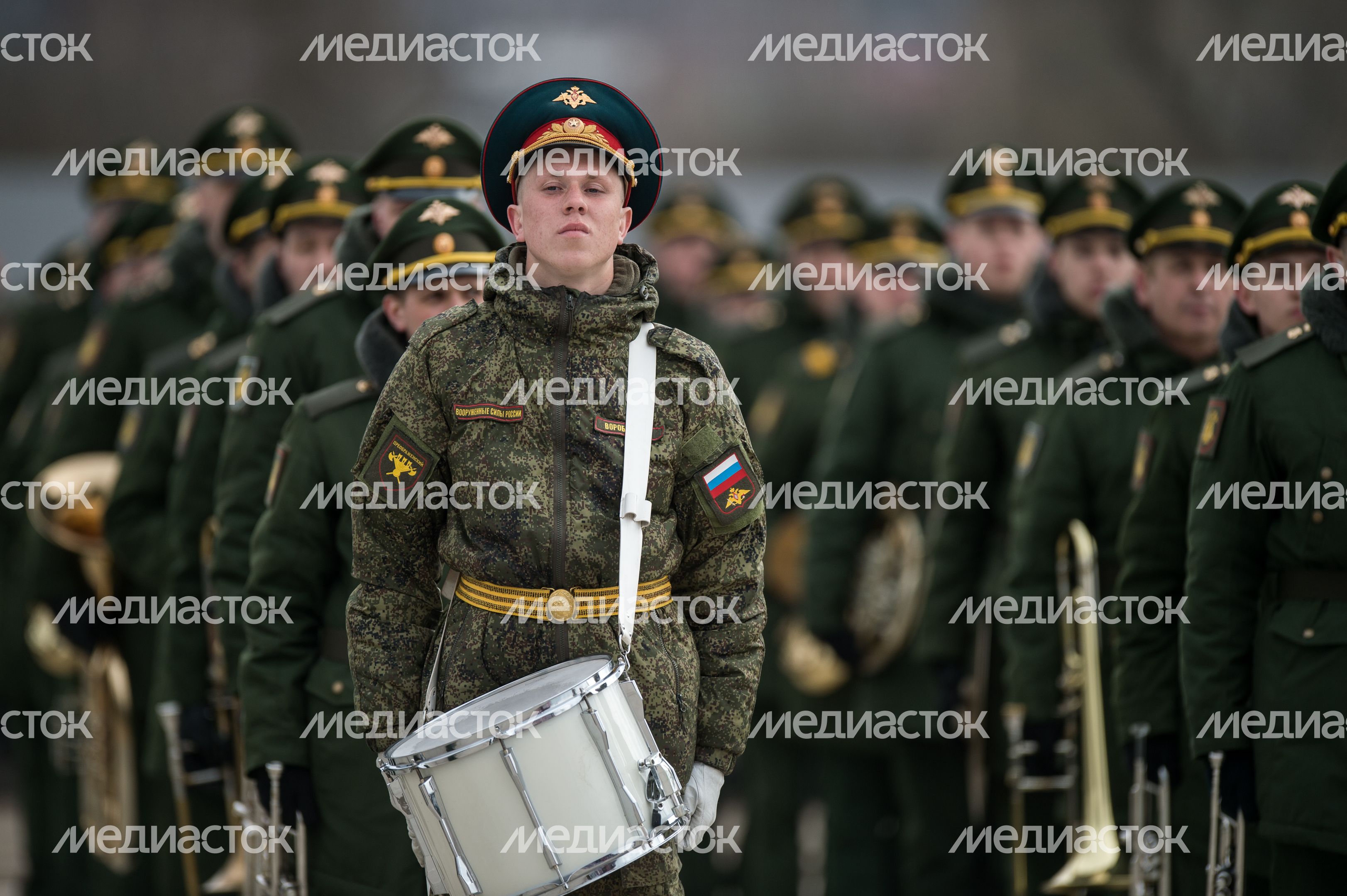 Репетиция Парада Победы в Алабино