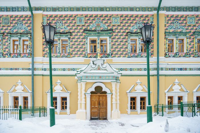 Сергиев Посад. Свято-Троицкая Сергиева лавра. Зима