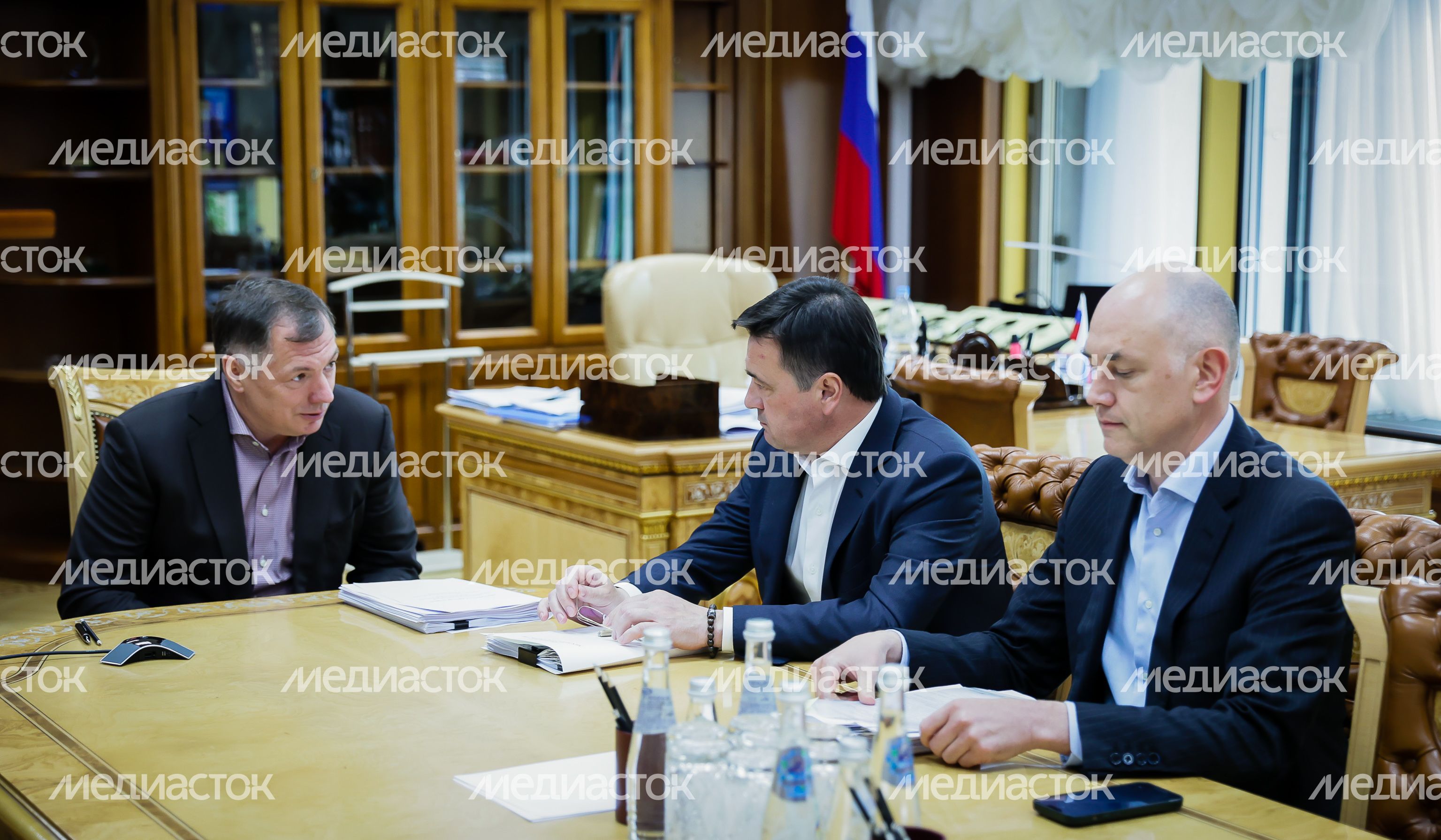 Встреча губернатора Подмосковья с заместителем председателя Правительства Российской Федерации