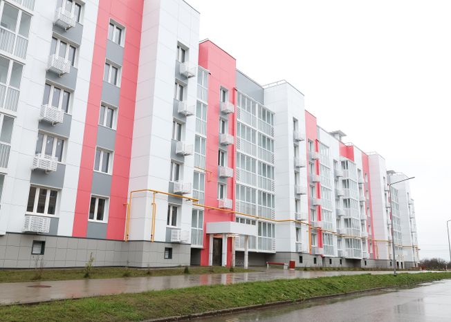 Новые дома на 2-м Шаховском проезде в Волоколамске