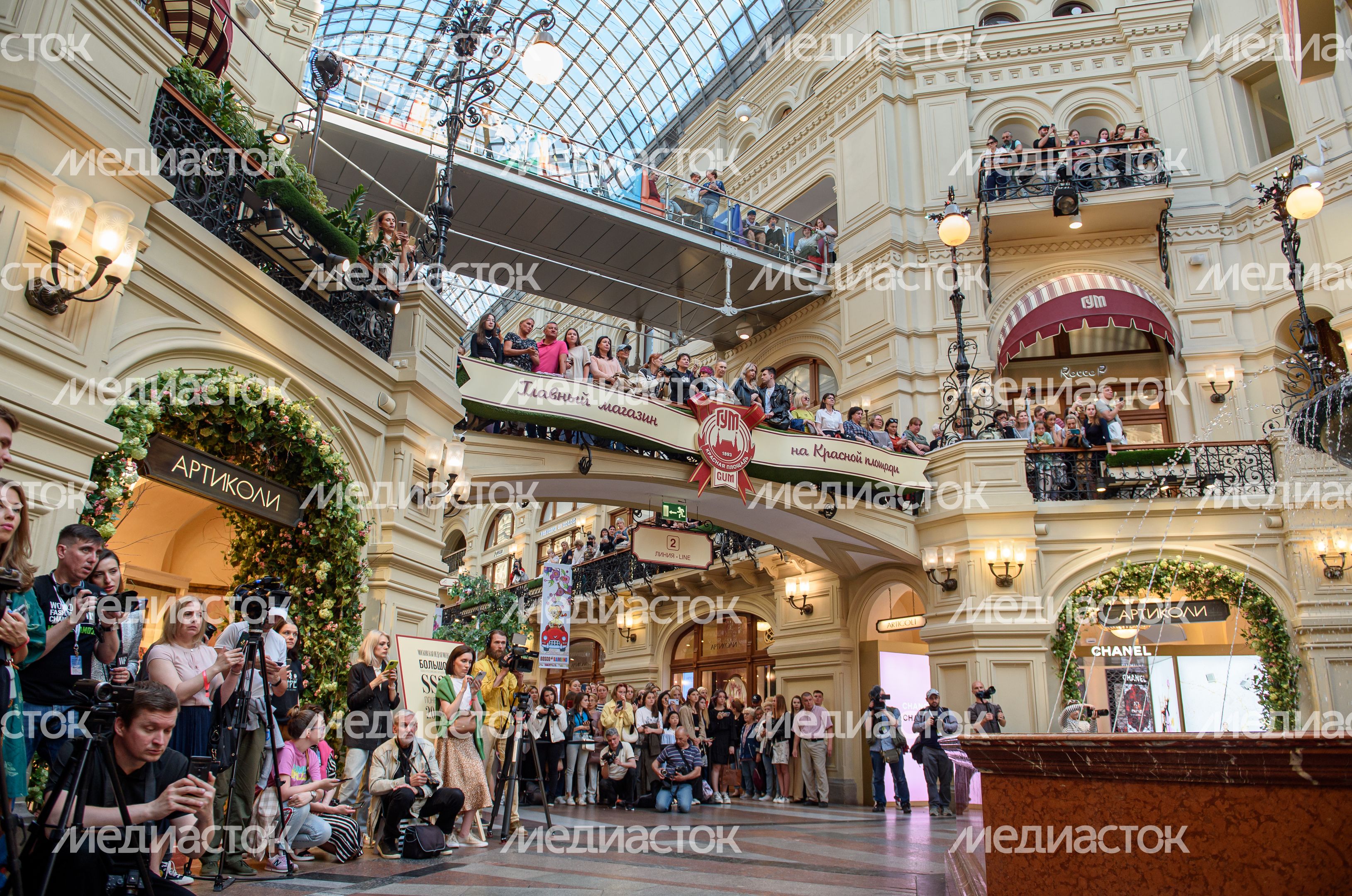 Открытие «Московской недели моды. Модная столица»