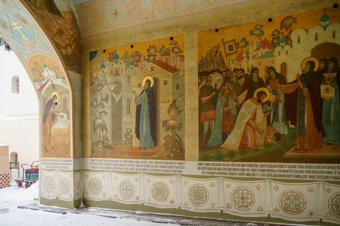 Сергиев Посад. Свято-Троицкая Сергиева лавра. Зима