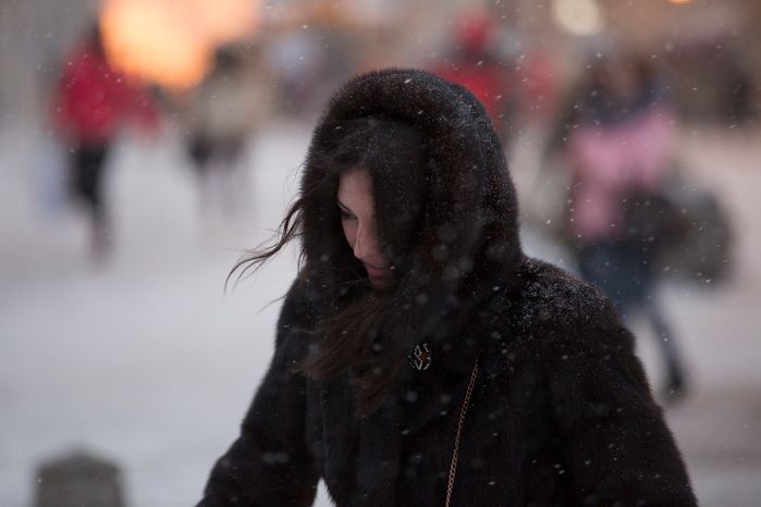 Снегопад в Москве