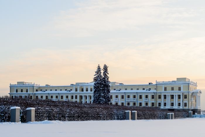 Красногорск. Усадьба «Архангельское». Зима