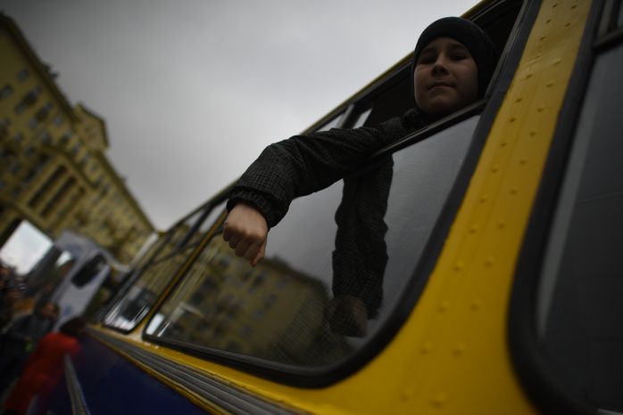 Праздник московского троллейбуса в Москве