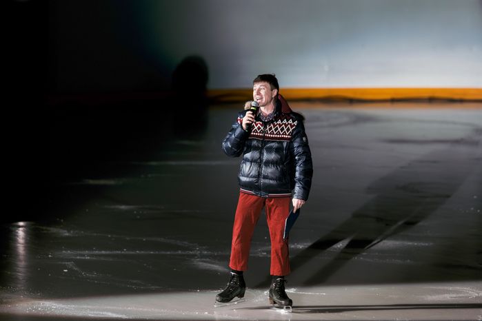 Алексей Ягудин на ледовом шоу «Чемпионы» Ильи Авербуха в Волоколамске