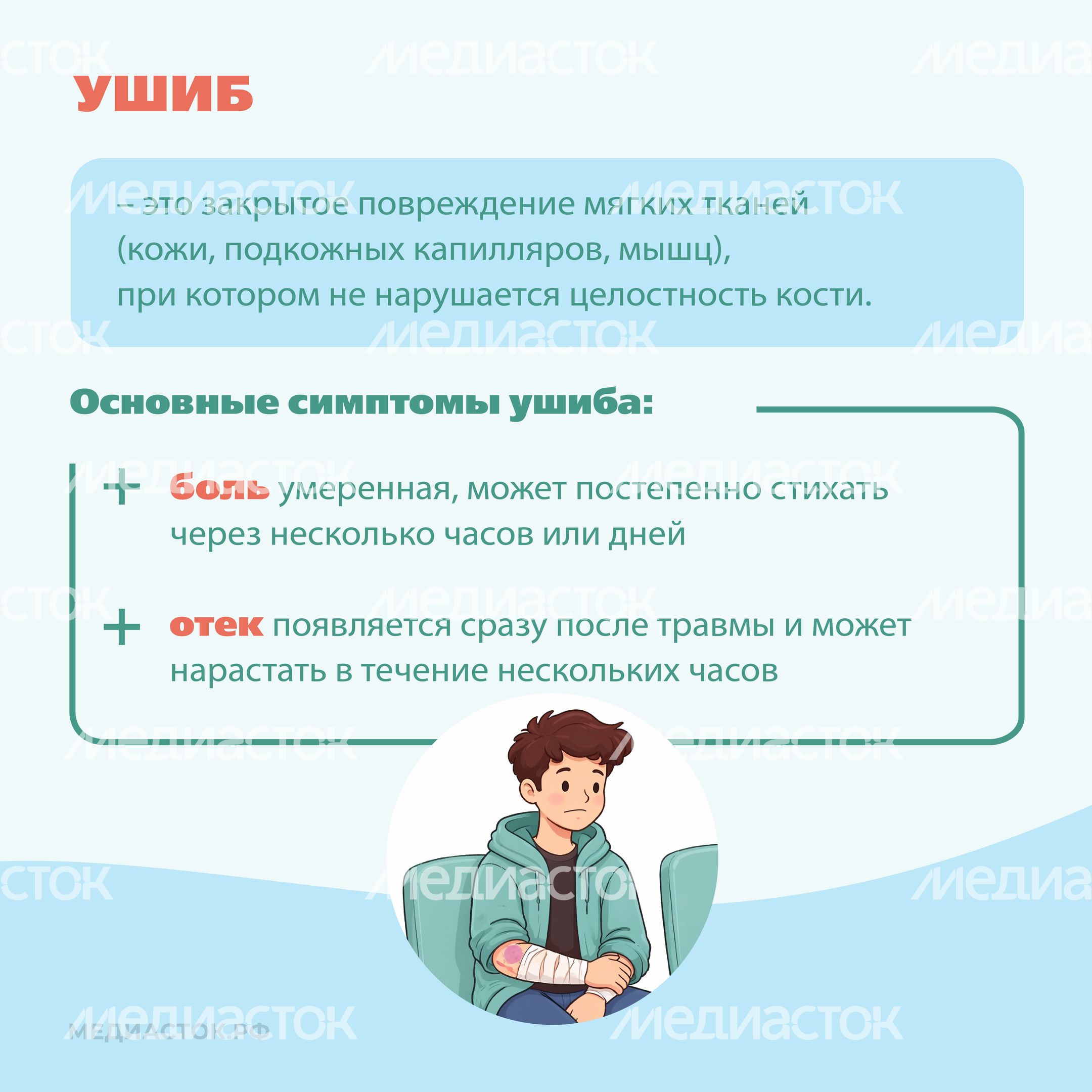 Перелом или ушиб Квадрат 03 Перелом или ушиб Квадрат 03