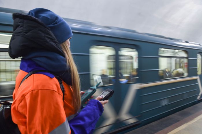Проверка воздуха в Московском метрополитене