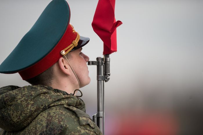 Репетиция Парада Победы в Алабино