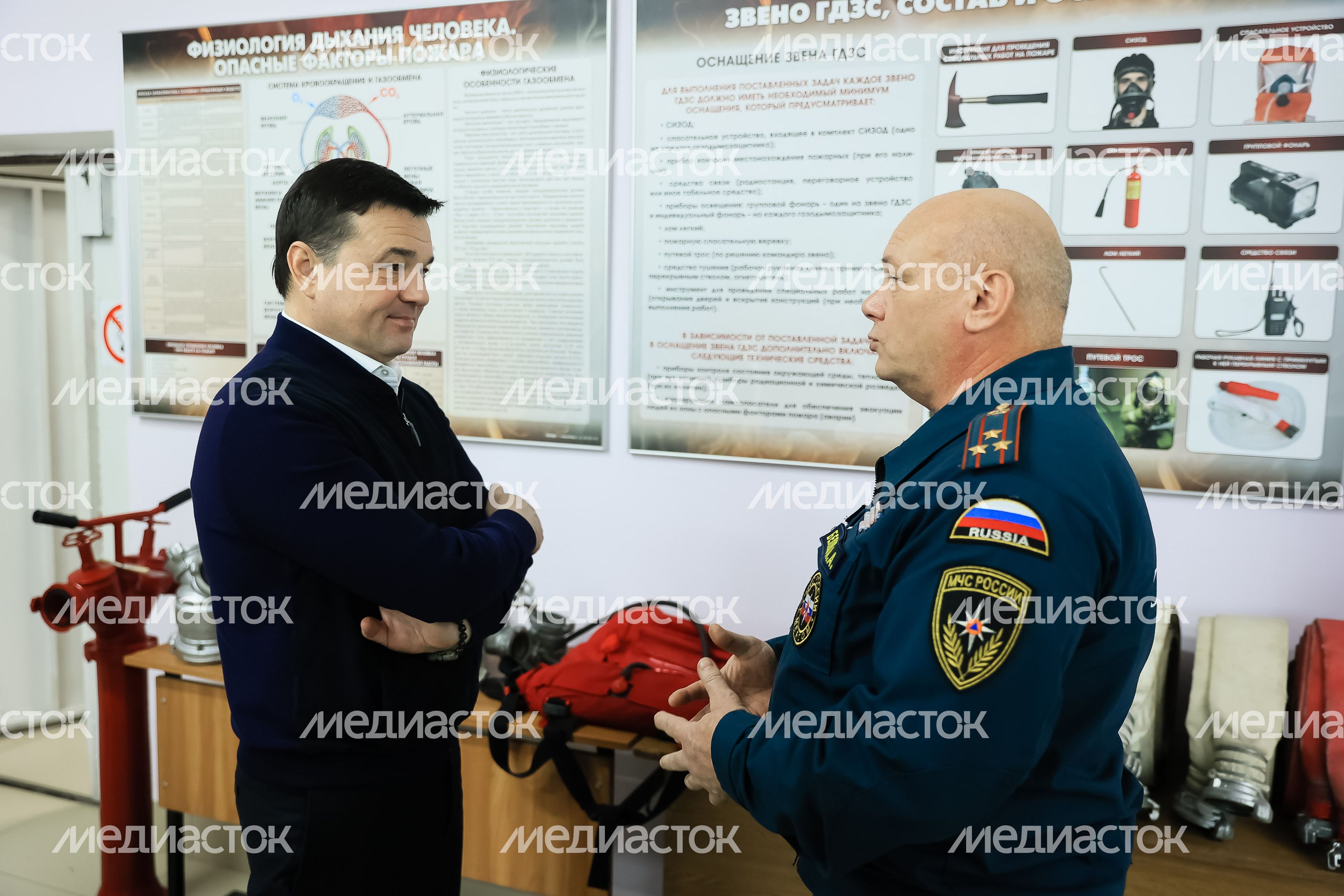 Посещение Губернатором Павлово-Посадского Техникума