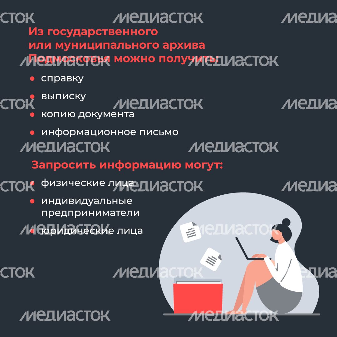 Архивная информация онлайн