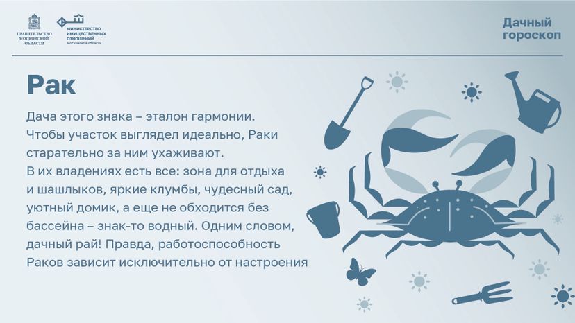 Дачный гороскоп