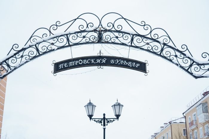 Зимние виды Лосино-Петровского