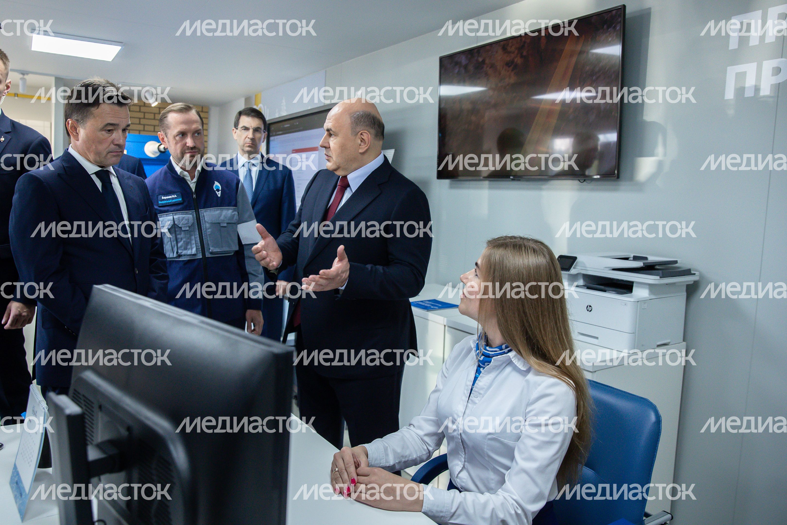 Встреча Губернатора Андрея Воробьева и Председателя Правительства РФ Михаила Мишустина Встреча Губернатора Андрея Воробьева и Председателя Правительства РФ Михаила Мишустина