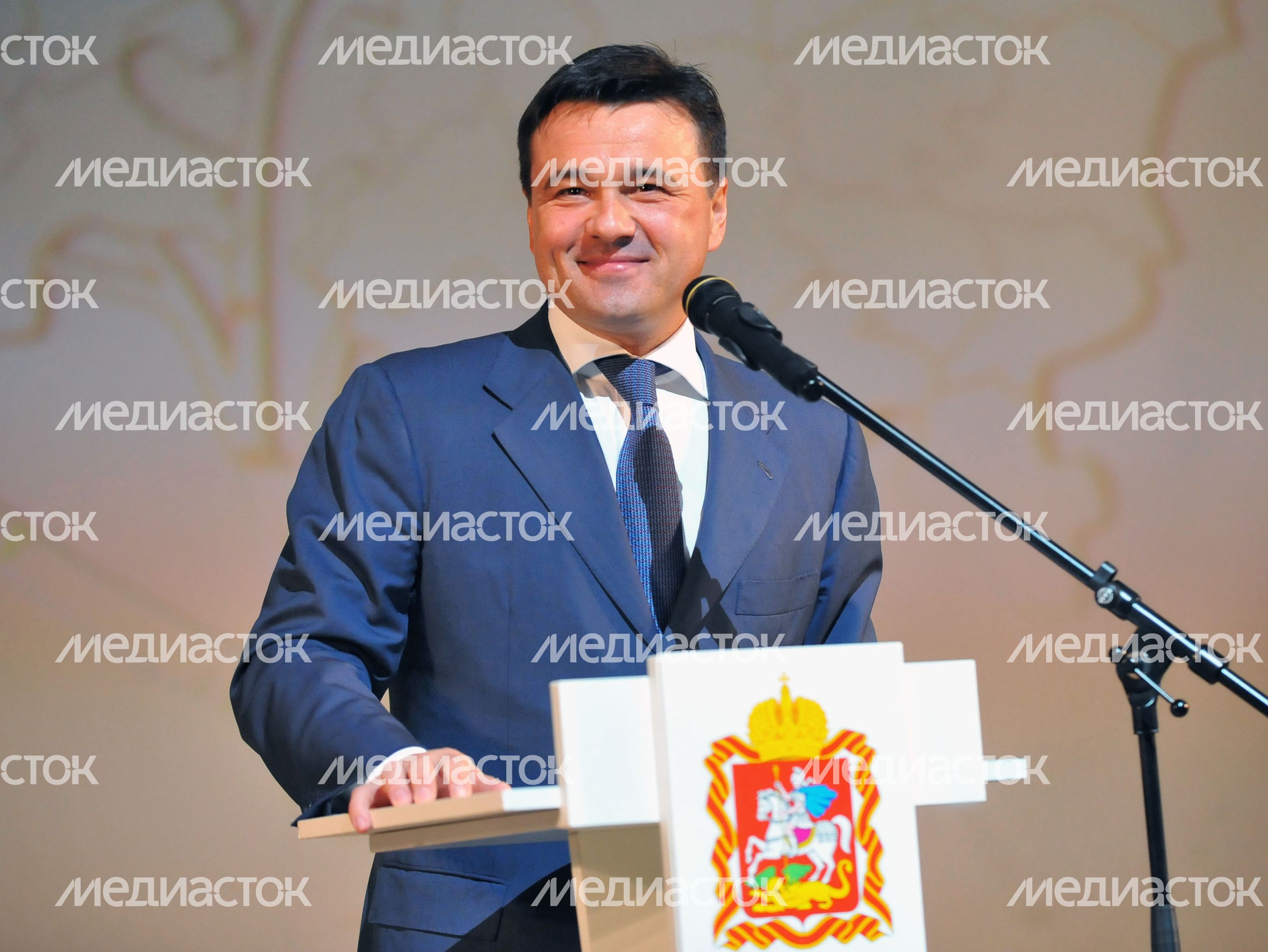 Андрей Воробьев на педагогической конференции