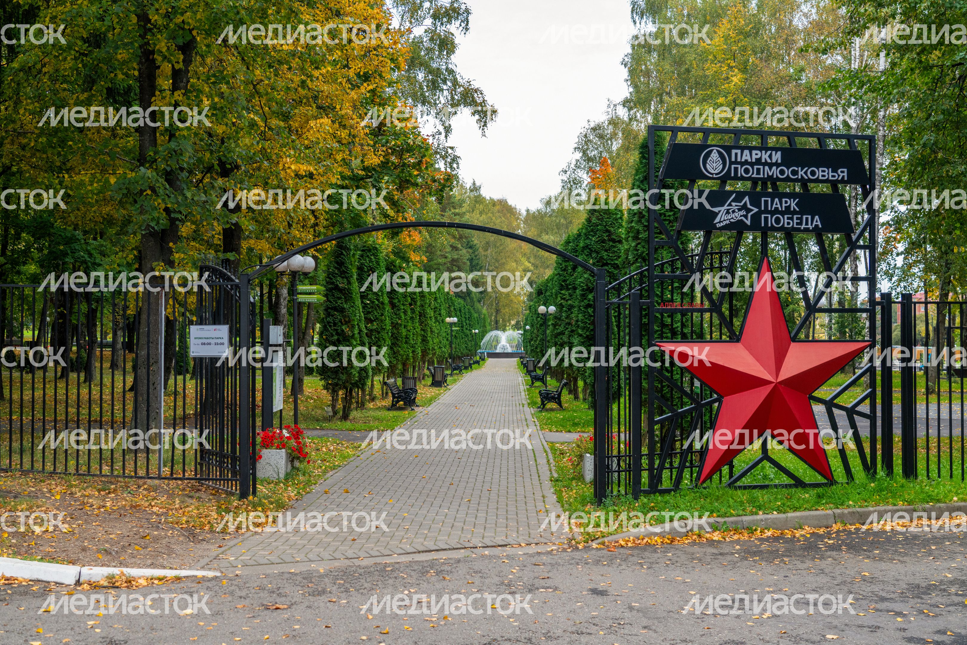 Аллея Славы в парке культуры и отдыха «Победа» в Талдоме Аллея Славы в парке культуры и отдыха «Победа» в Талдоме