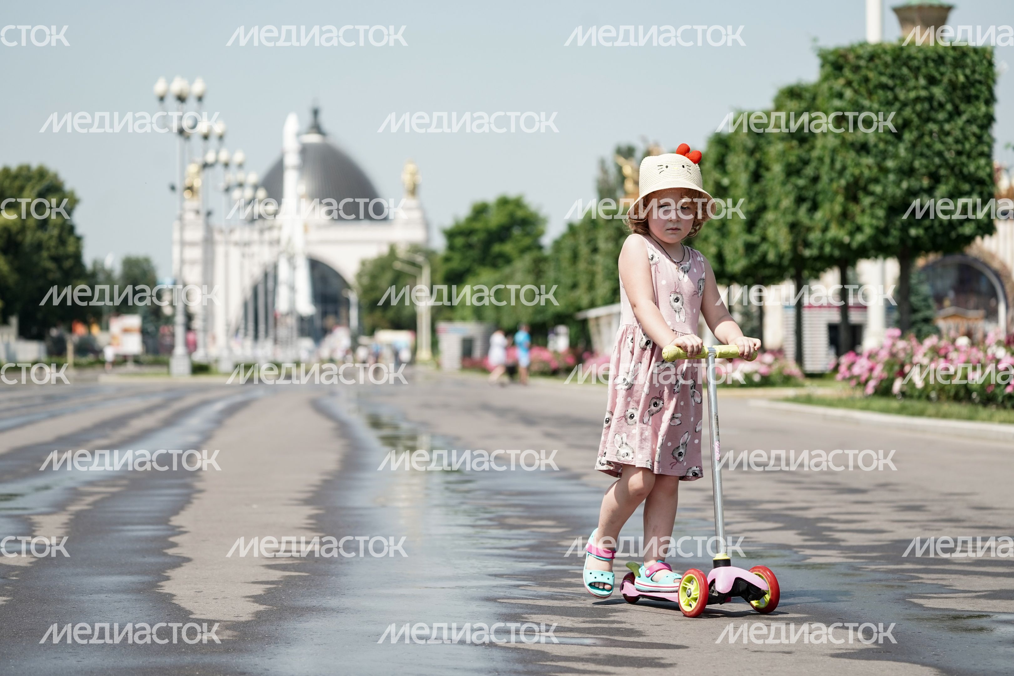 Аномальная жара в Москве