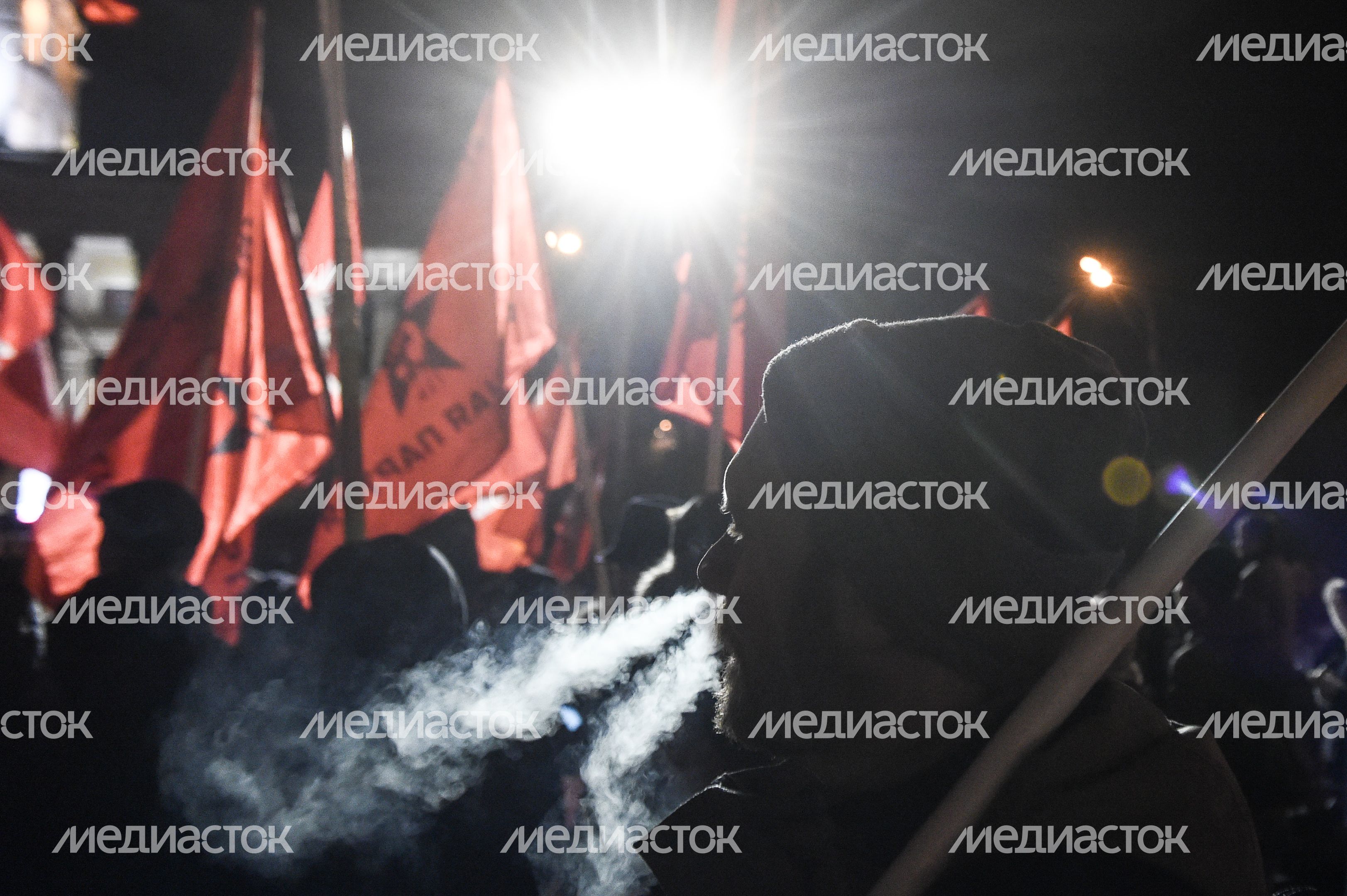 Митинг, приуроченный к выборам президента России, прошел в Москве
