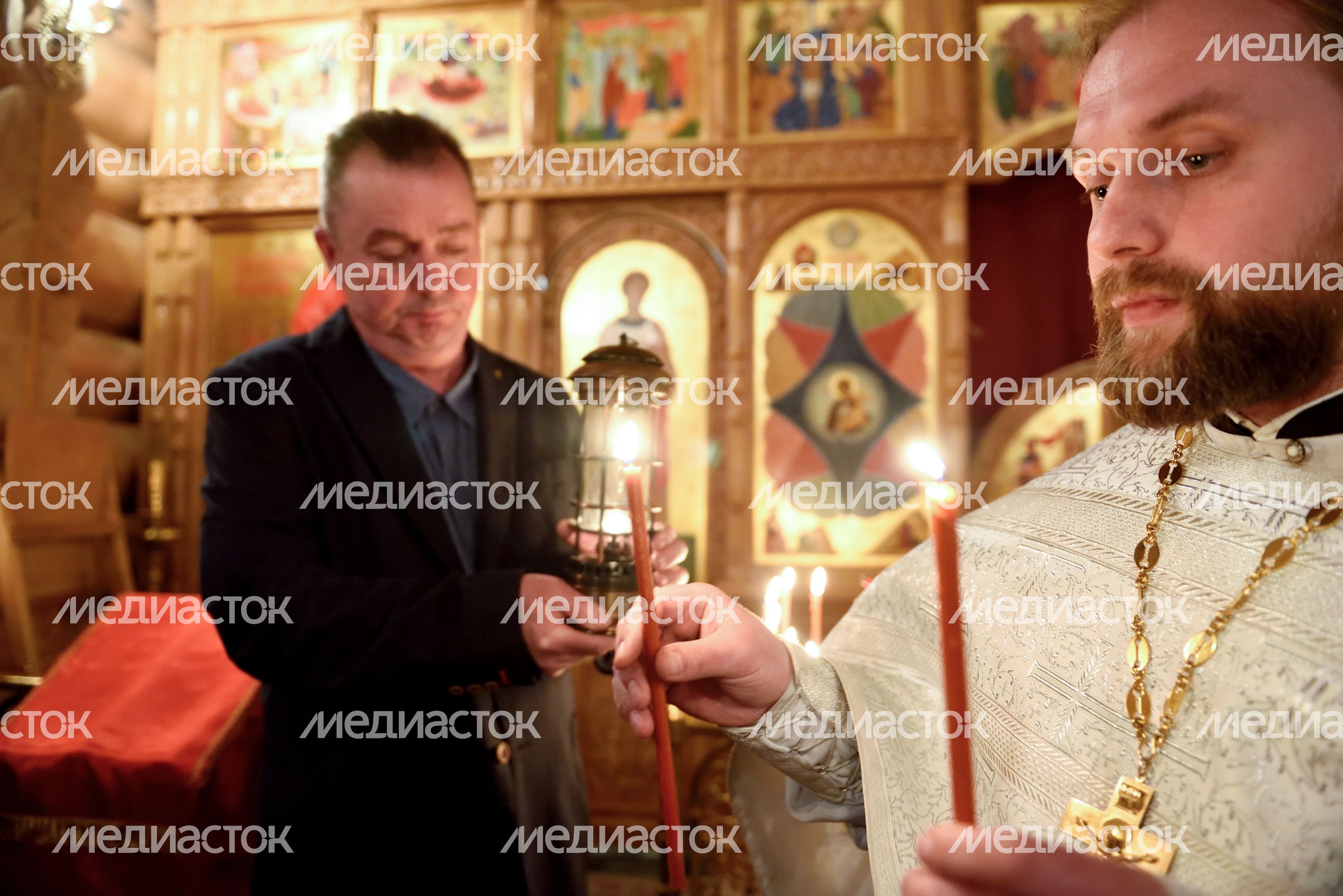 Пасхальное богослужение в Балашихе