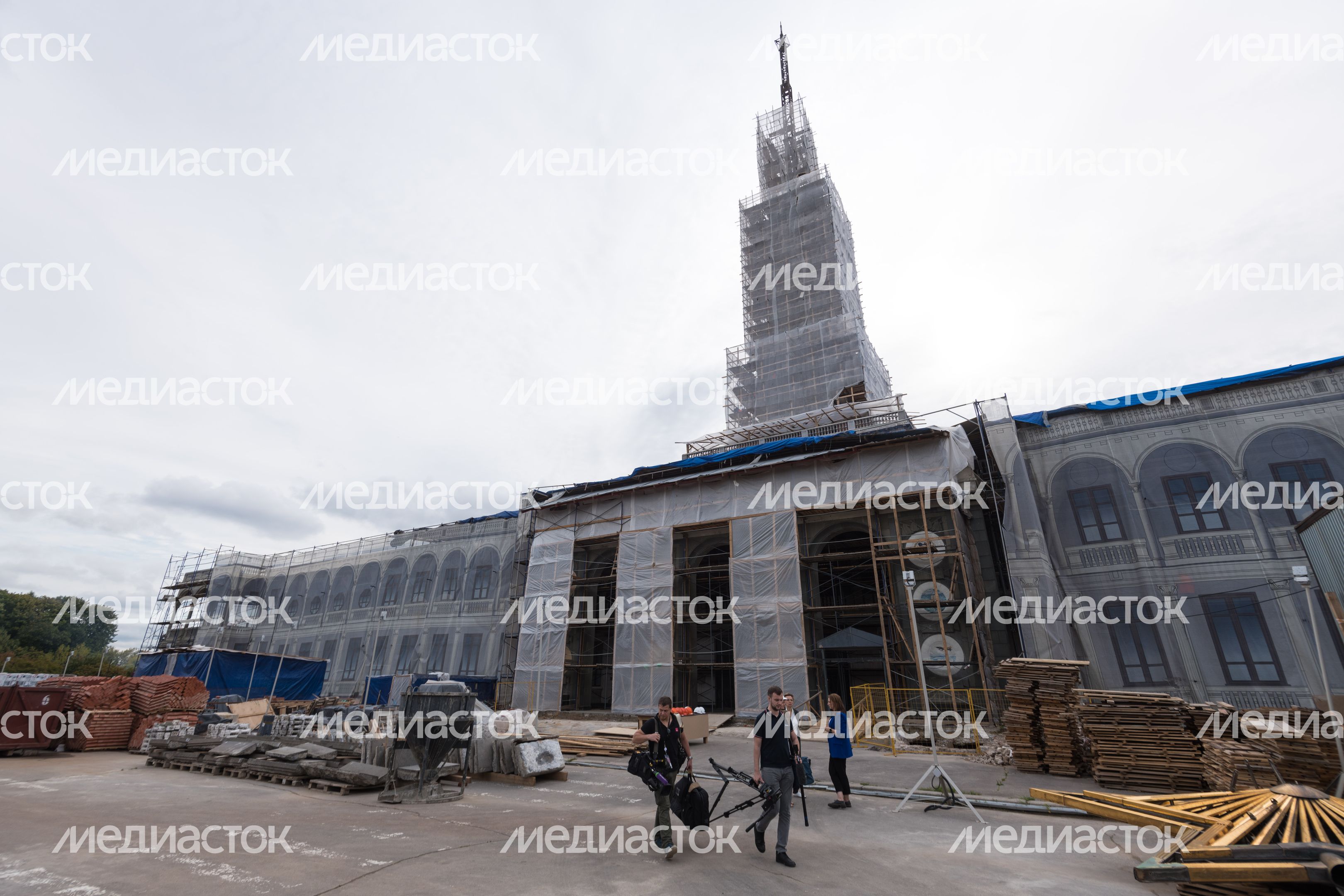 Реставрация Северного речного вокзала