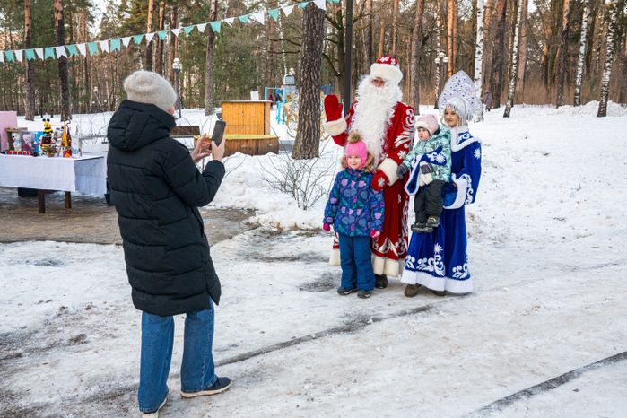 Резиденция Деда Мороза в детском городке «Сказочный»
