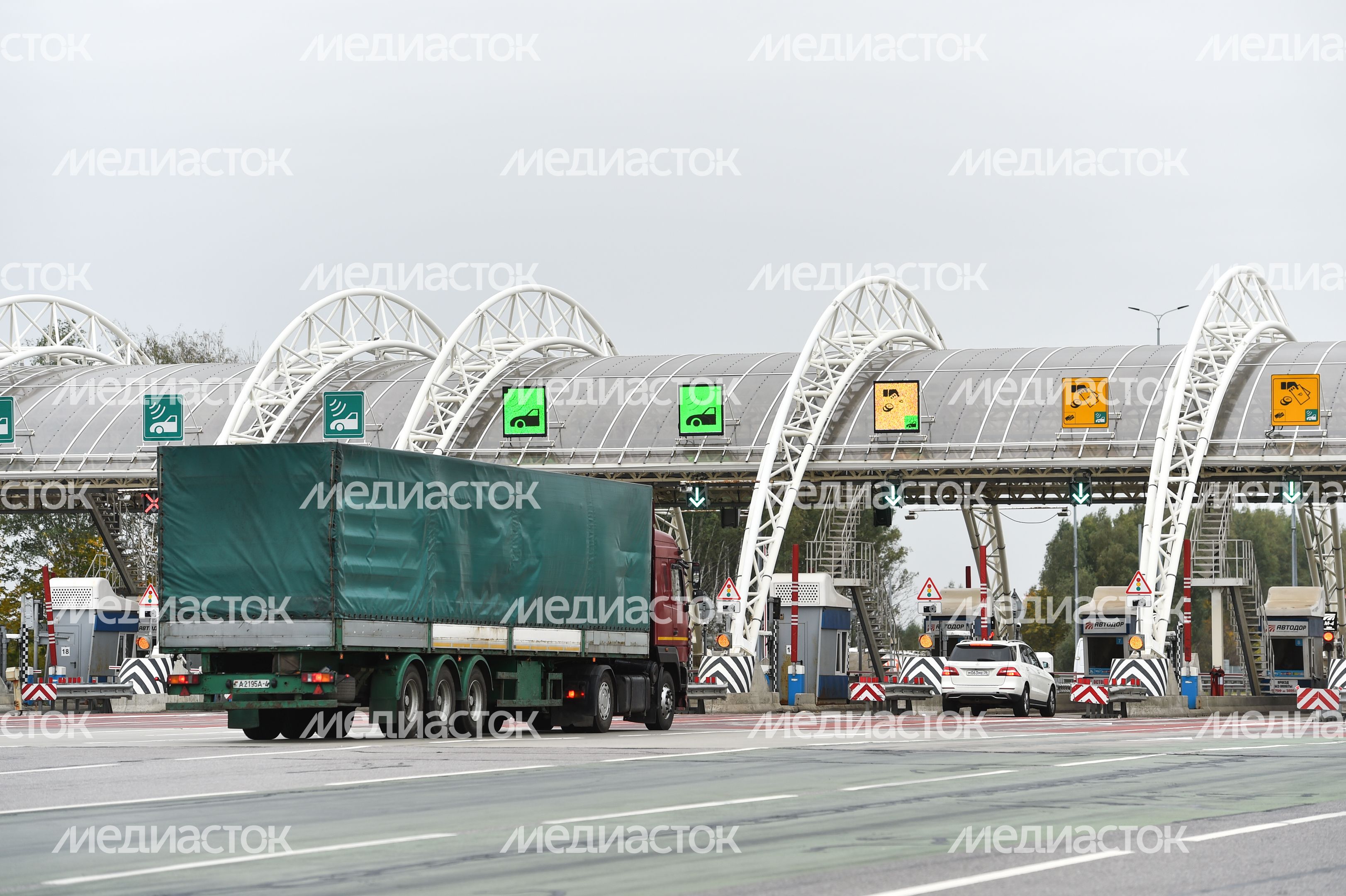 Демонстрация работы беспилотных летательных аппаратов на трассе М-4 «Дон»