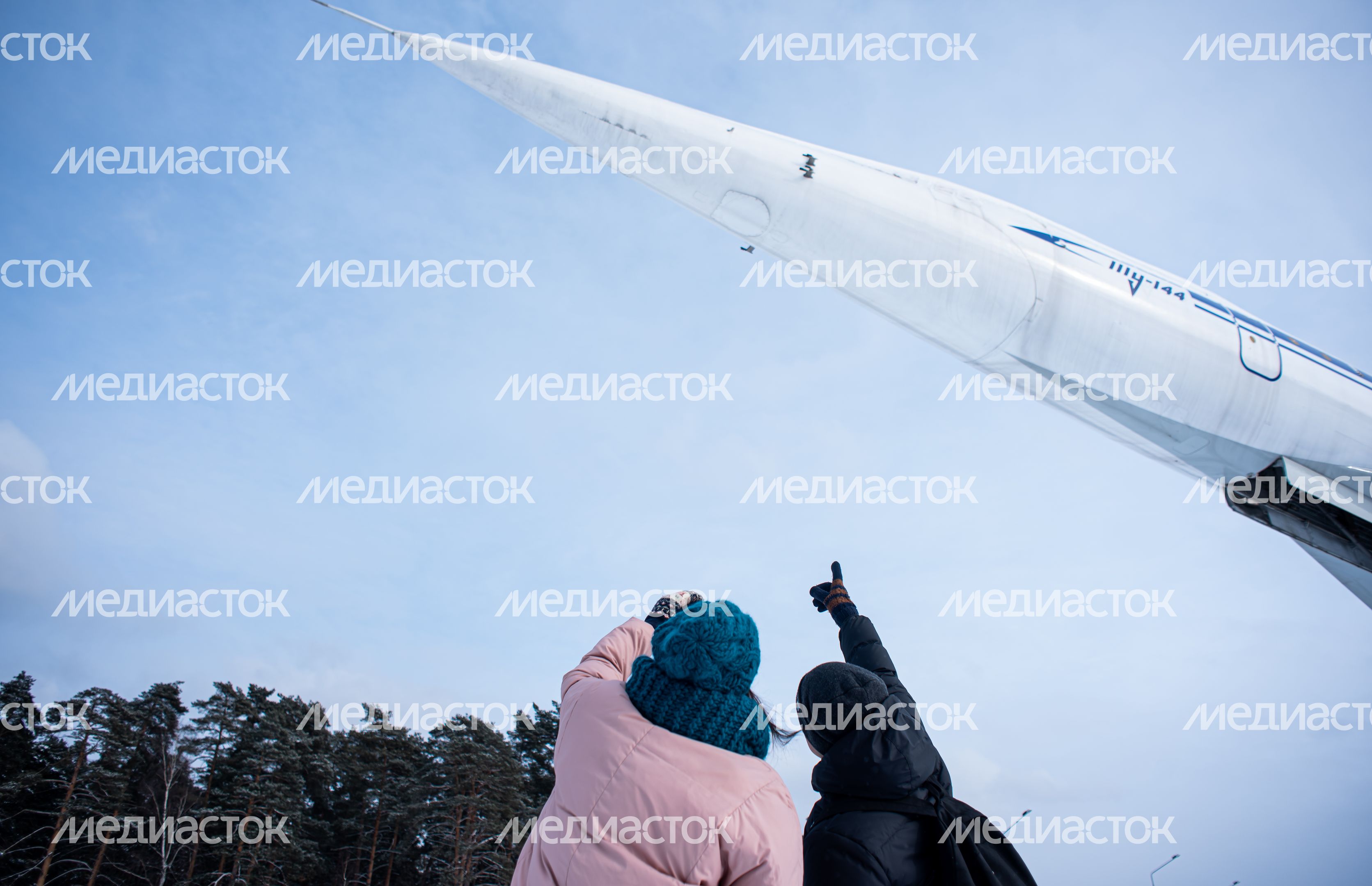 Зимние виды города Жуковский
