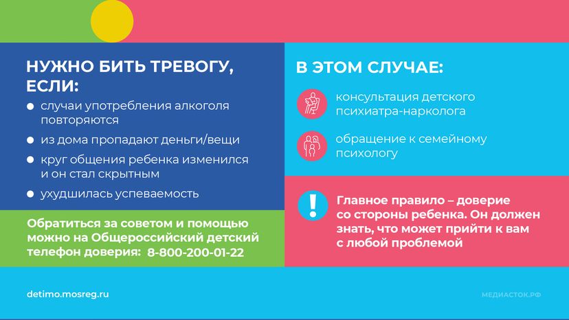 Что делать, если ребенок пришел домой пьяным горизонталь 10
