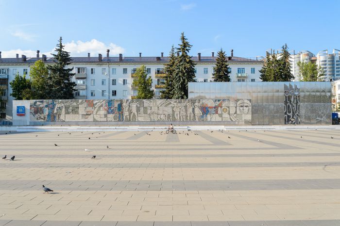 Королев. Мозаичное панно