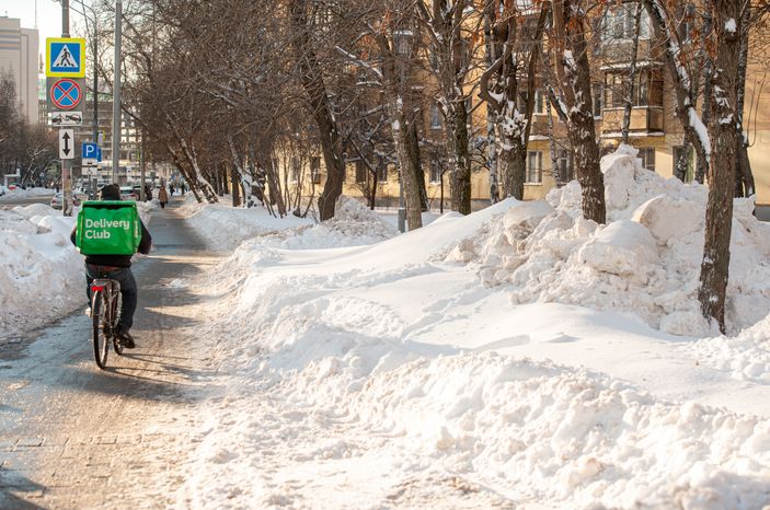 Зима в Москве